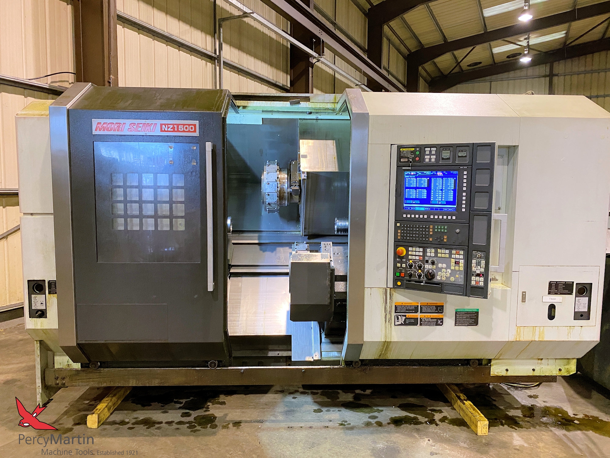 used Mori Seiki NZ1500T2Y 2008 CNC Lathes with Milling for sale | Percy ...